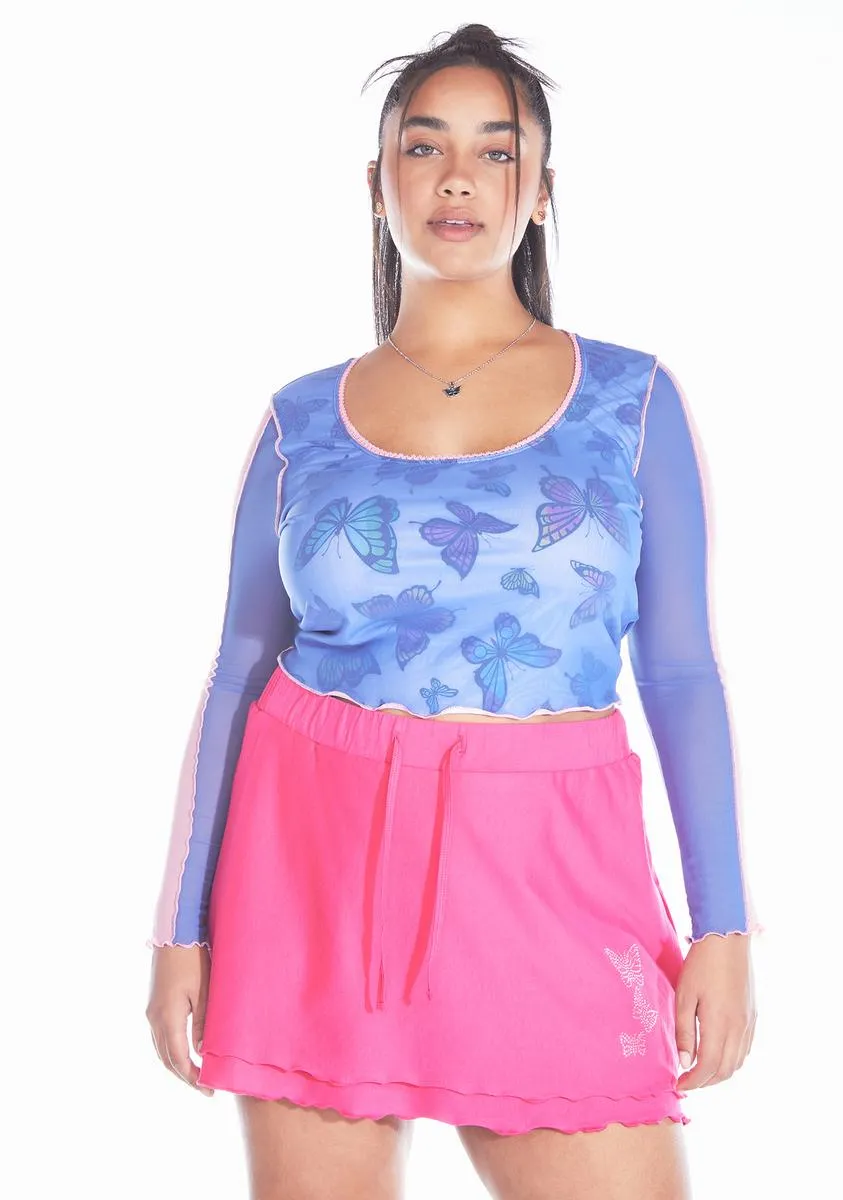 Plus Like The Sweetener Mini Skirt sold by Dolls Kill product image thumbnail 2