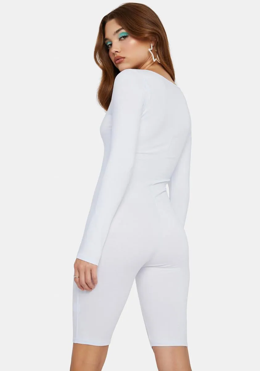 Fast Paced Bike Short Romper sold by Dolls Kill product image thumbnail 4