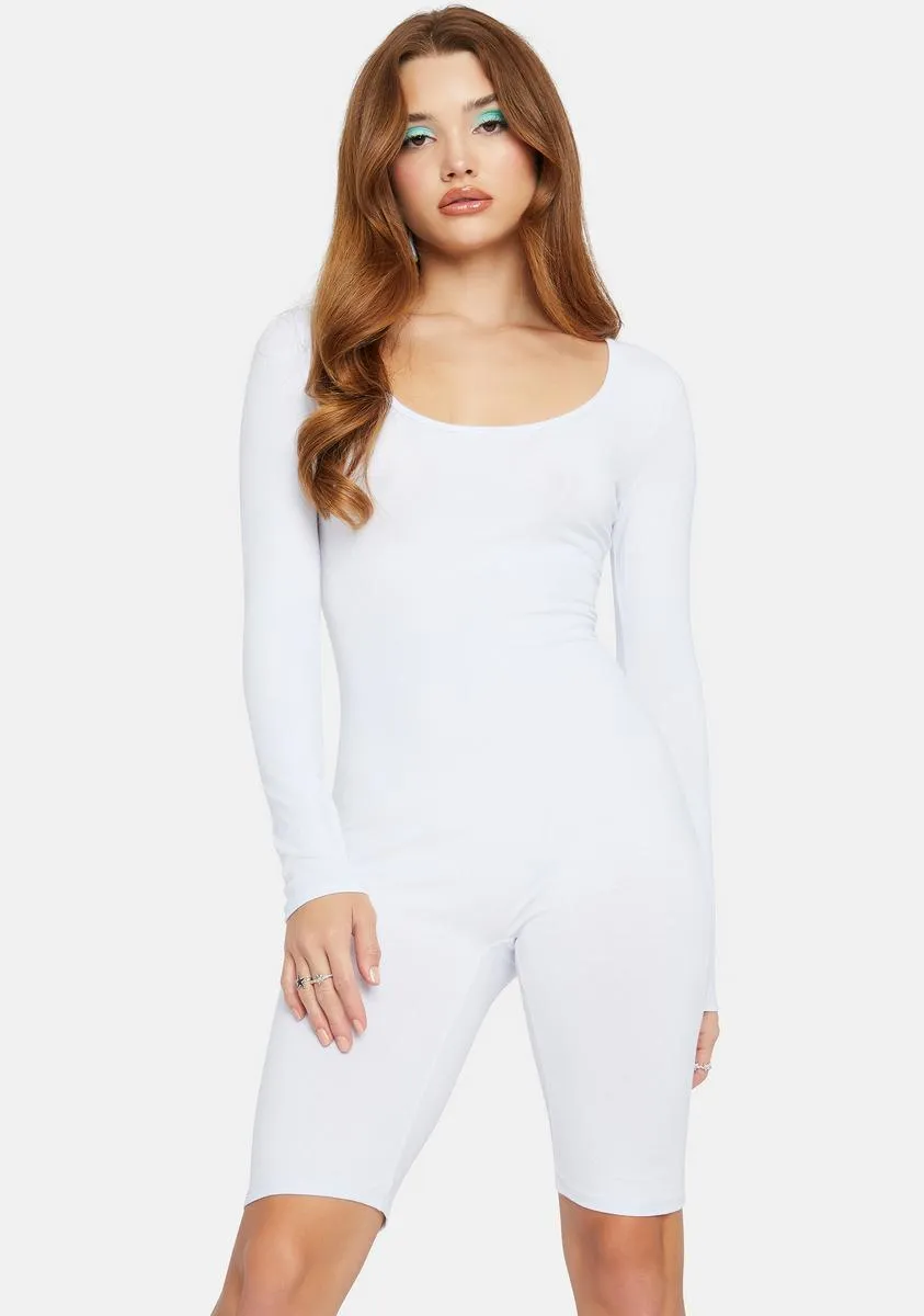 Fast Paced Bike Short Romper sold by Dolls Kill