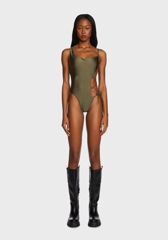 Laidback Getaway Monokini sold by Dolls Kill