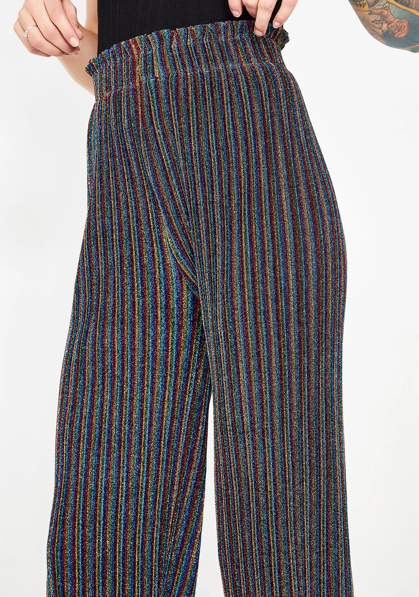 Freaky Flow Wide Leg Pants sold by Dolls Kill product image thumbnail 3