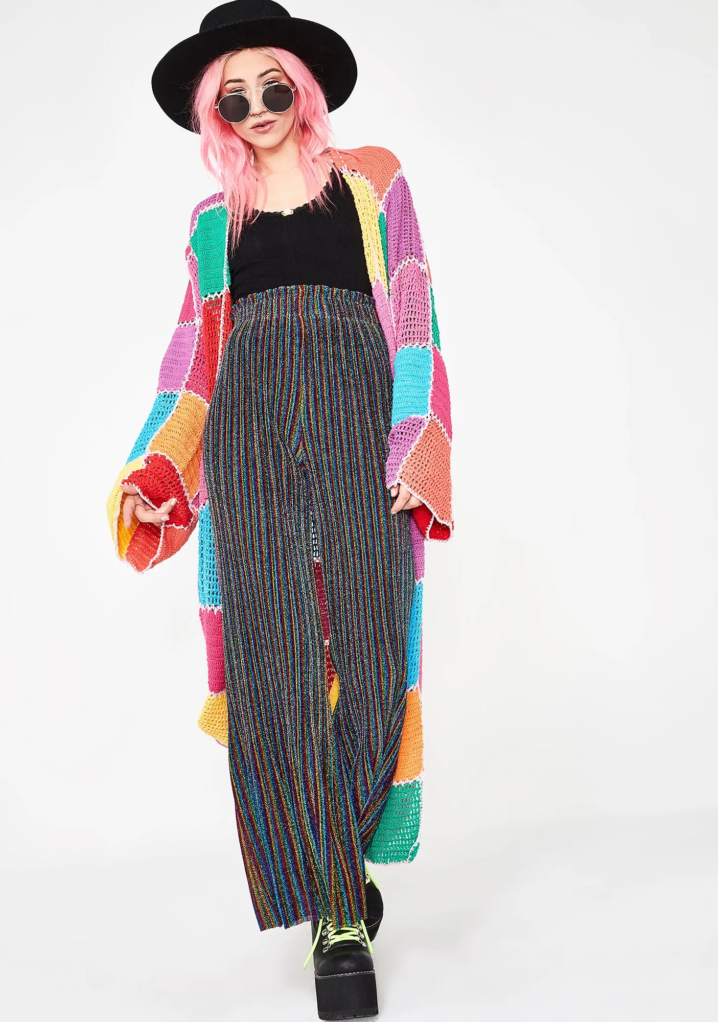 Freaky Flow Wide Leg Pants sold by Dolls Kill product image thumbnail 5