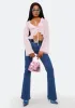 Reese Chiffon Ruffle Top sold by Dolls Kill