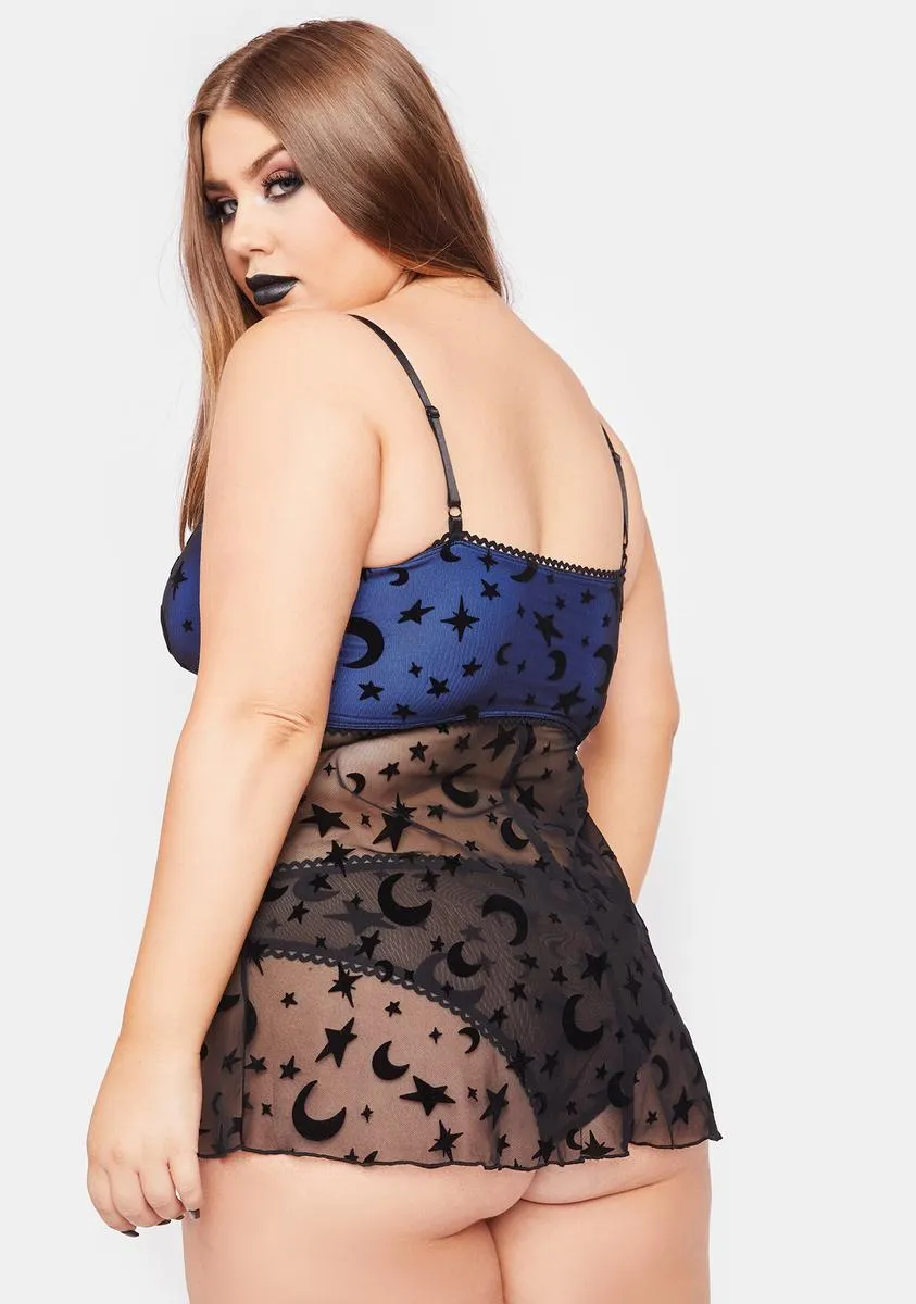 Plus Perfect Spellcaster Lingerie Set sold by Dolls Kill product image thumbnail 4