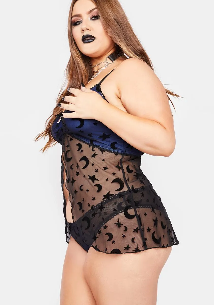 Plus Perfect Spellcaster Lingerie Set sold by Dolls Kill product image thumbnail 3