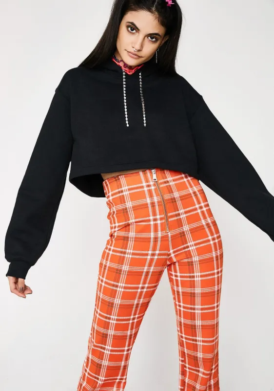 Crop Ice Hoodie sold by Dolls Kill