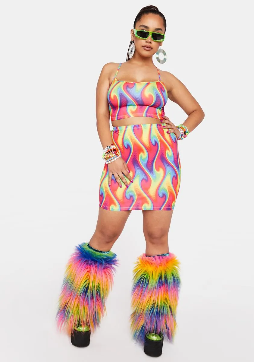 Plus Wild Heat Mini Skirt sold by Dolls Kill product image thumbnail 3