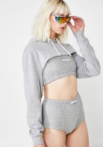 Quilted Tube Top & Shorts Set sold by Dolls Kill
