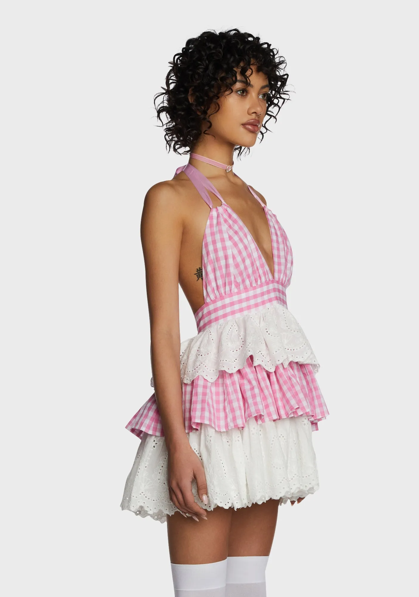 Smore Sweetness Mini Dress sold by Dolls Kill product image thumbnail 4