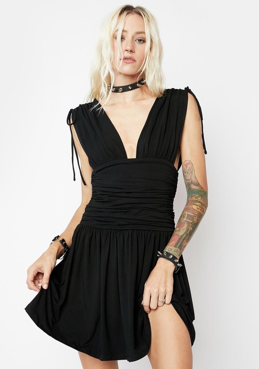 Not Platonic Mini Dress sold by Dolls Kill