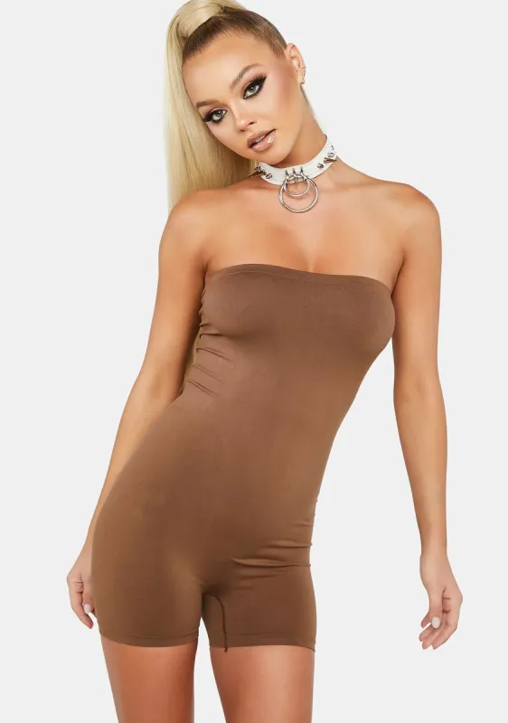 Penny Public Eye Bodycon Romper sold by Dolls Kill