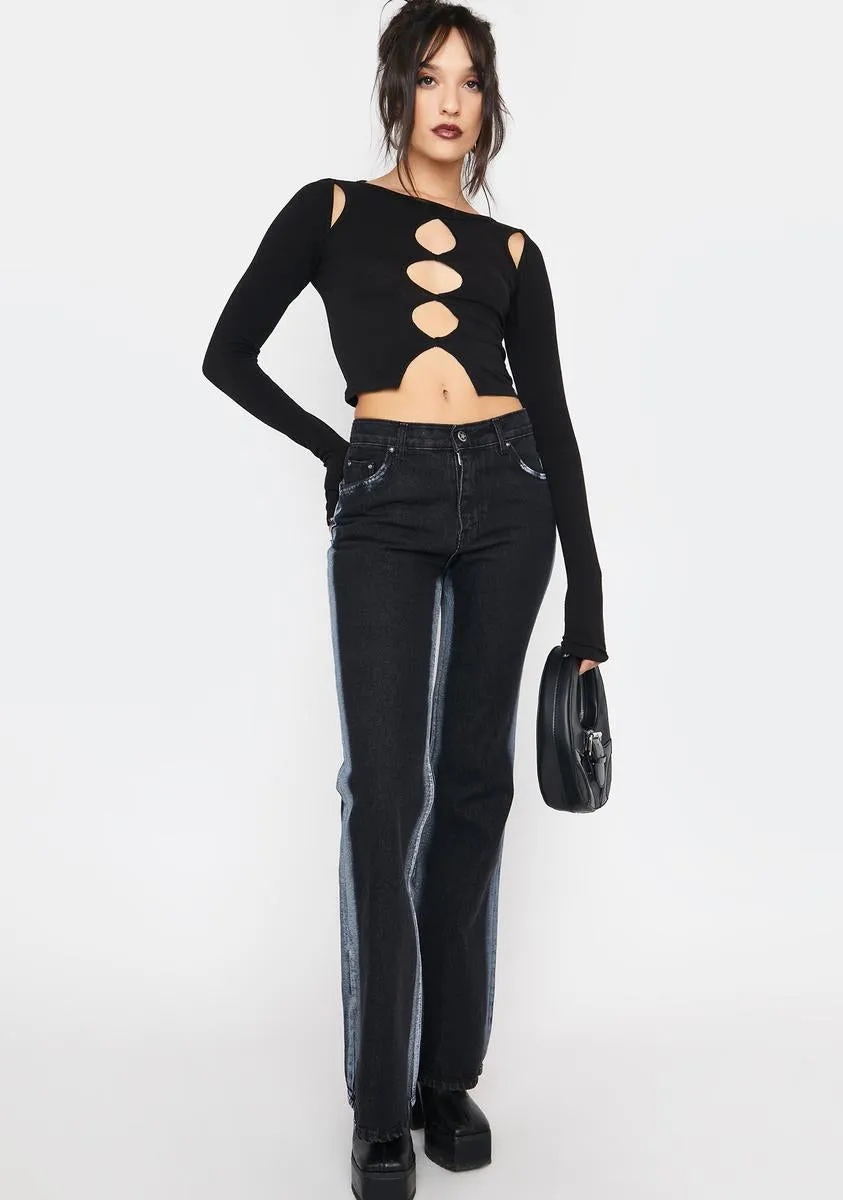Talia Cut-Out Tee sold by Dolls Kill product image thumbnail 3