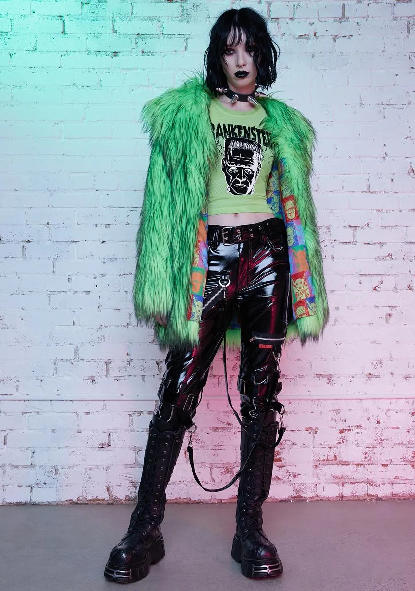 Among The Living Mesh Top sold by Dolls Kill product image thumbnail 3