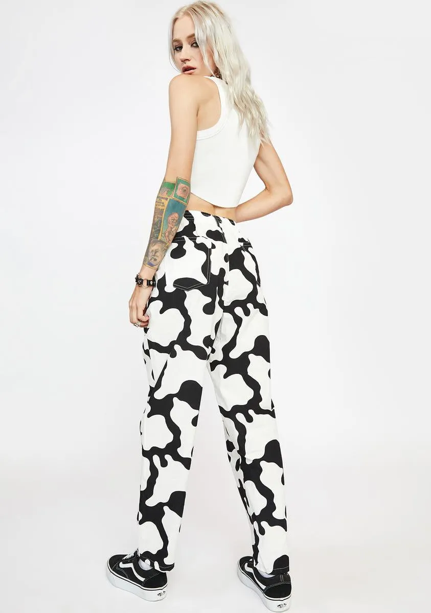 Pecan Multi Kyoto Pants sold by Dolls Kill product image thumbnail 4