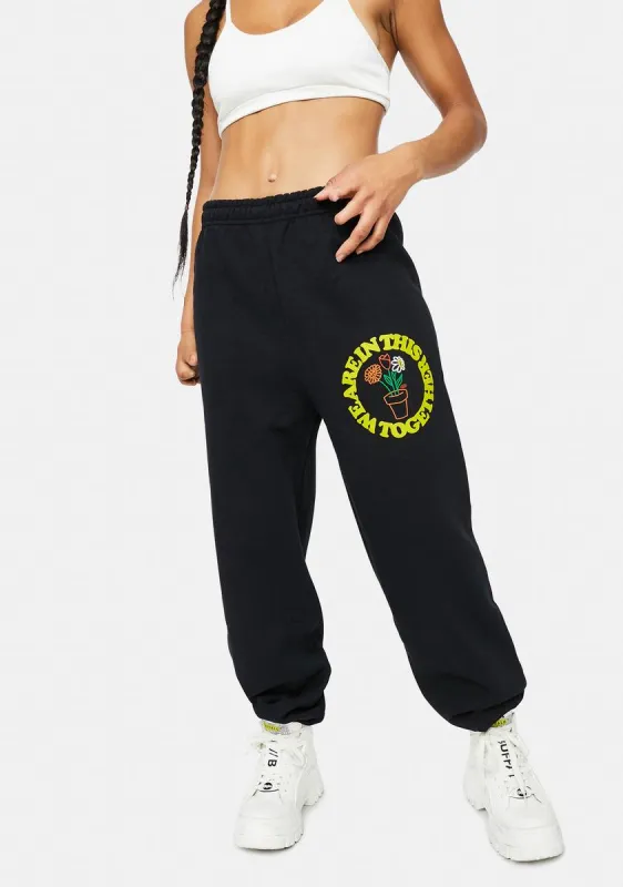 Let's Grow Together Sweatpants sold by Dolls Kill