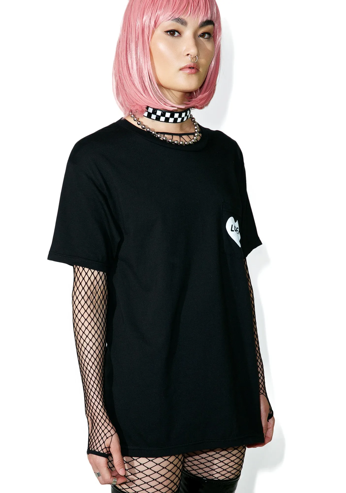 Lover HD Pocket Tee sold by Dolls Kill product image thumbnail 3