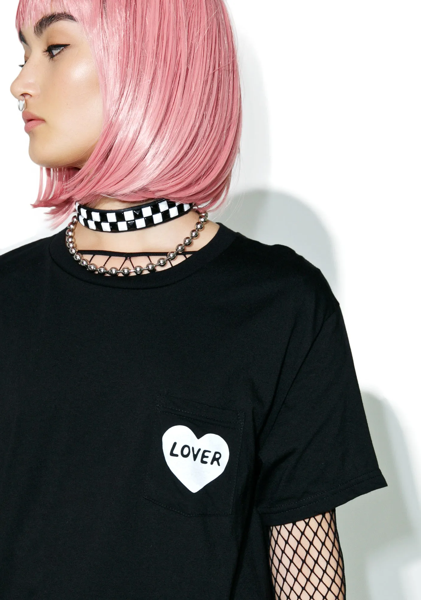 Lover HD Pocket Tee sold by Dolls Kill
