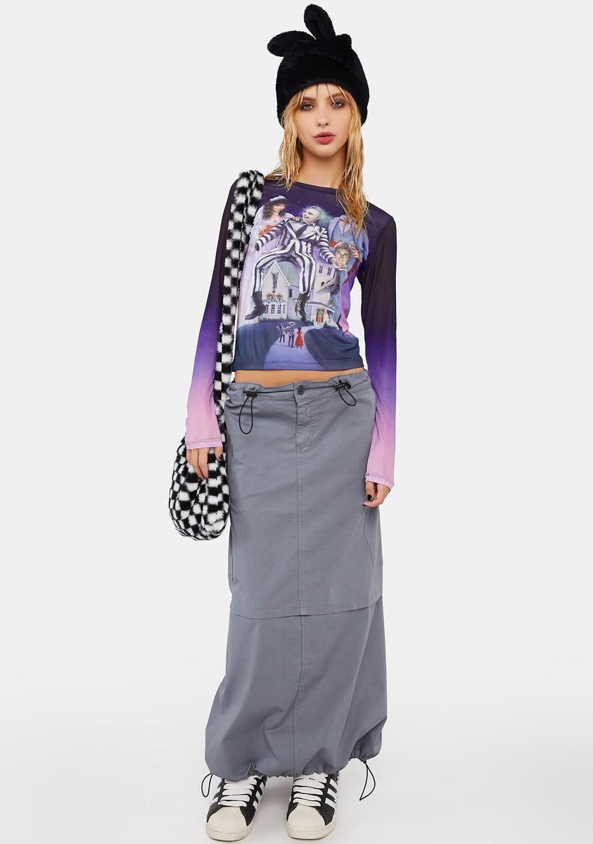 Horror Hijinks Mesh Tee sold by Dolls Kill product image thumbnail 3