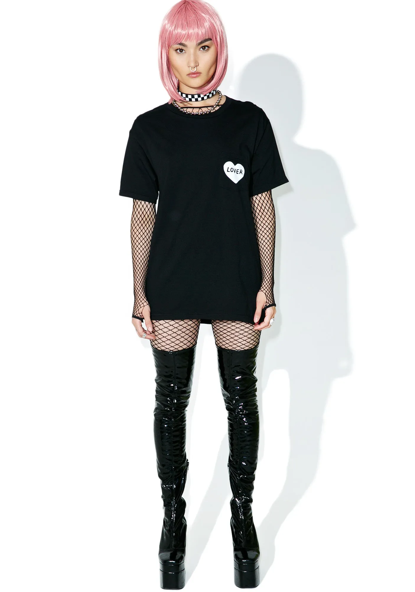 Lover HD Pocket Tee sold by Dolls Kill product image thumbnail 5