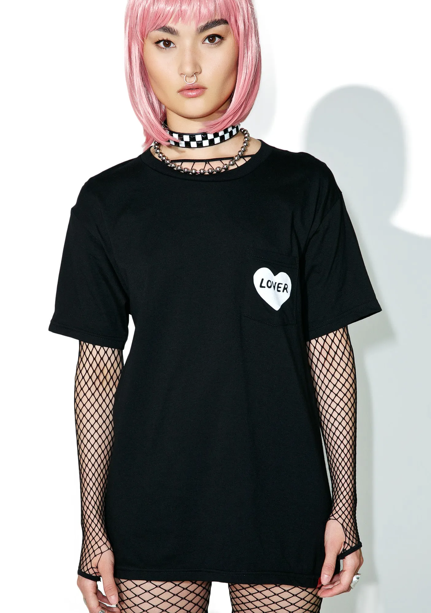 Lover HD Pocket Tee sold by Dolls Kill product image thumbnail 2