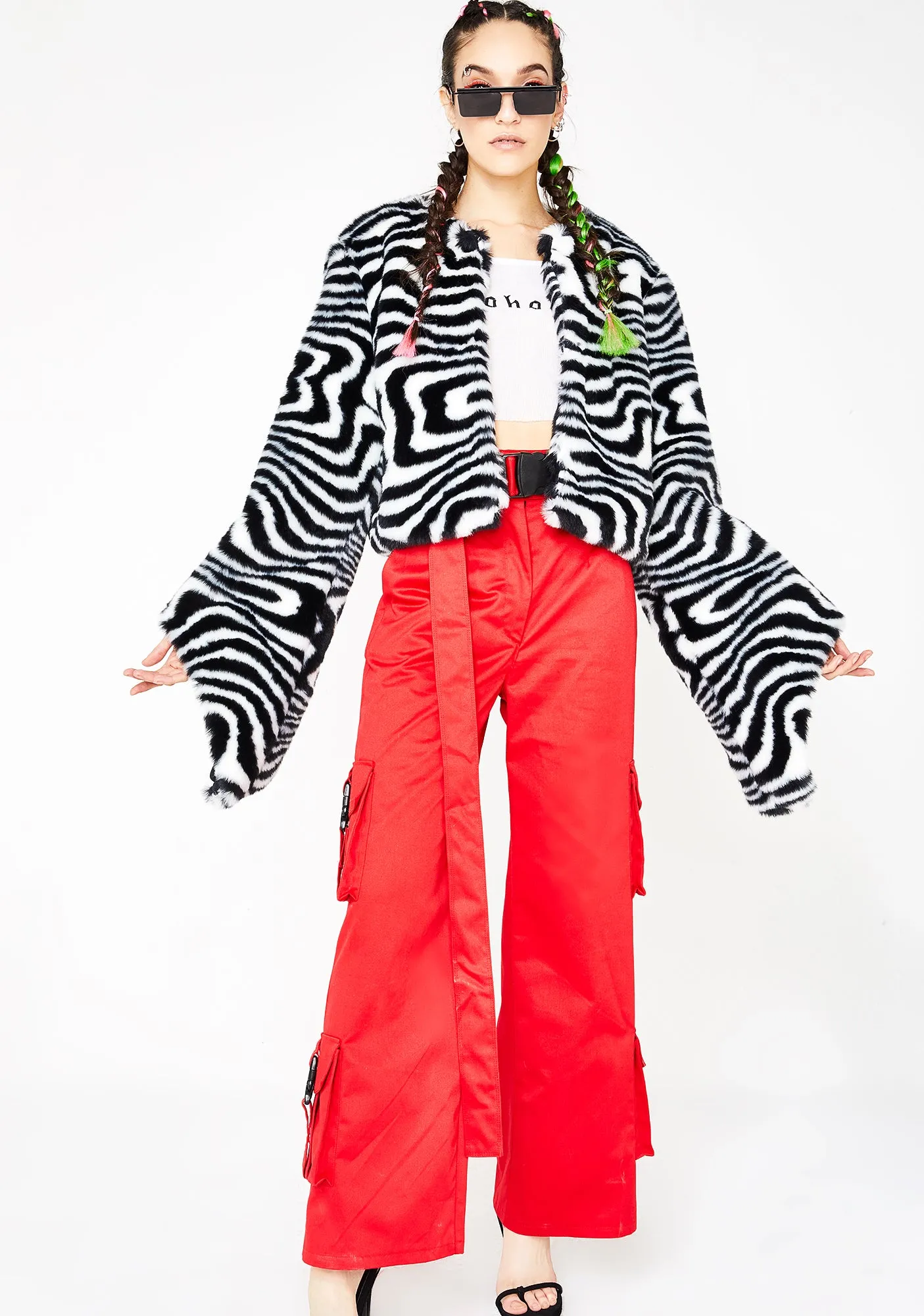 Trippin Through Life Jacket sold by Dolls Kill product image thumbnail 3