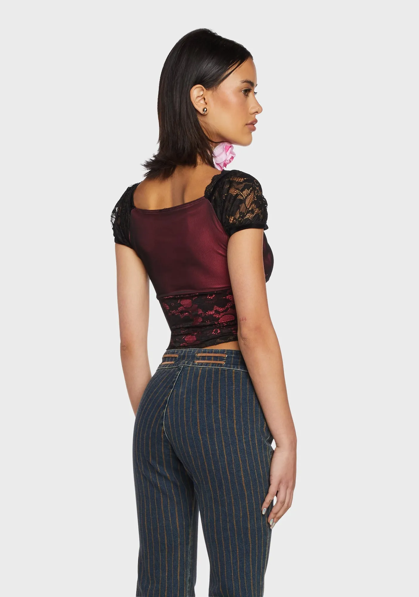 Cross-Country Trip Crop Top sold by Dolls Kill product image thumbnail 4