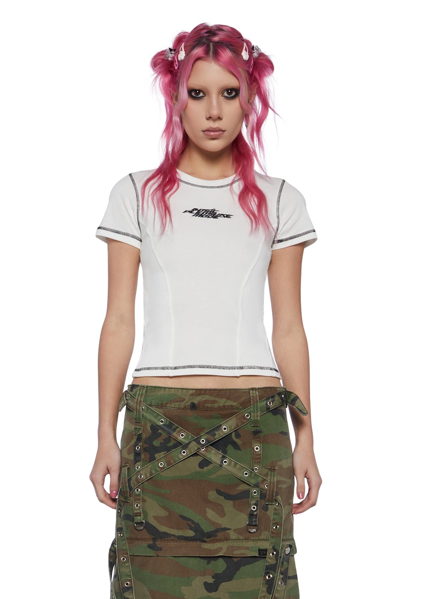 Dazed Baby Tee sold by Dolls Kill