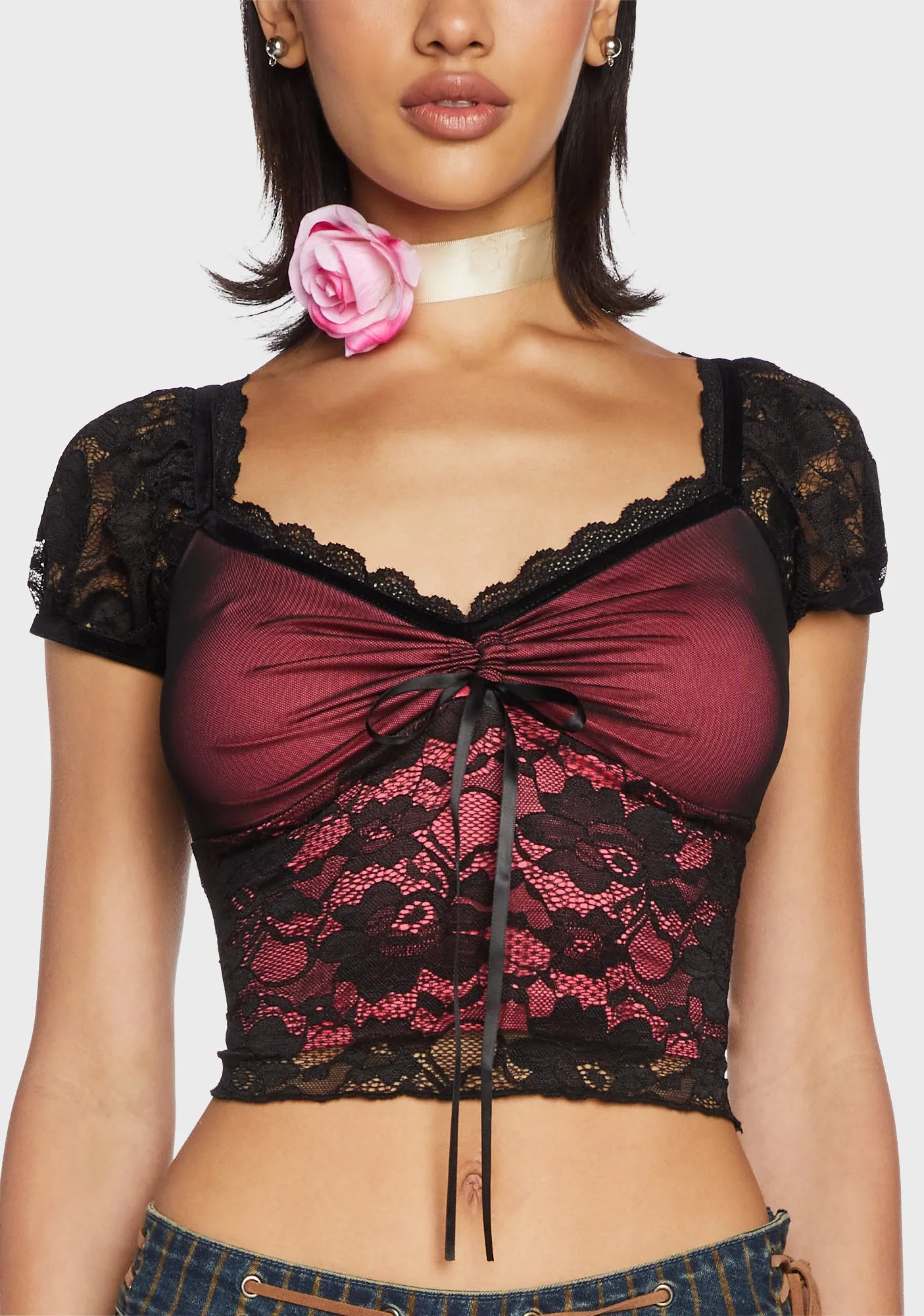 Cross-Country Trip Crop Top sold by Dolls Kill product image thumbnail 2