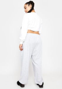 Plus Heather Classified Info Joggers sold by Dolls Kill