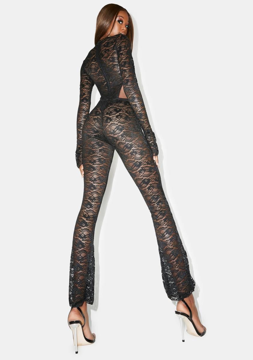 Go To Town Lace Catsuit sold by Dolls Kill product image thumbnail 4