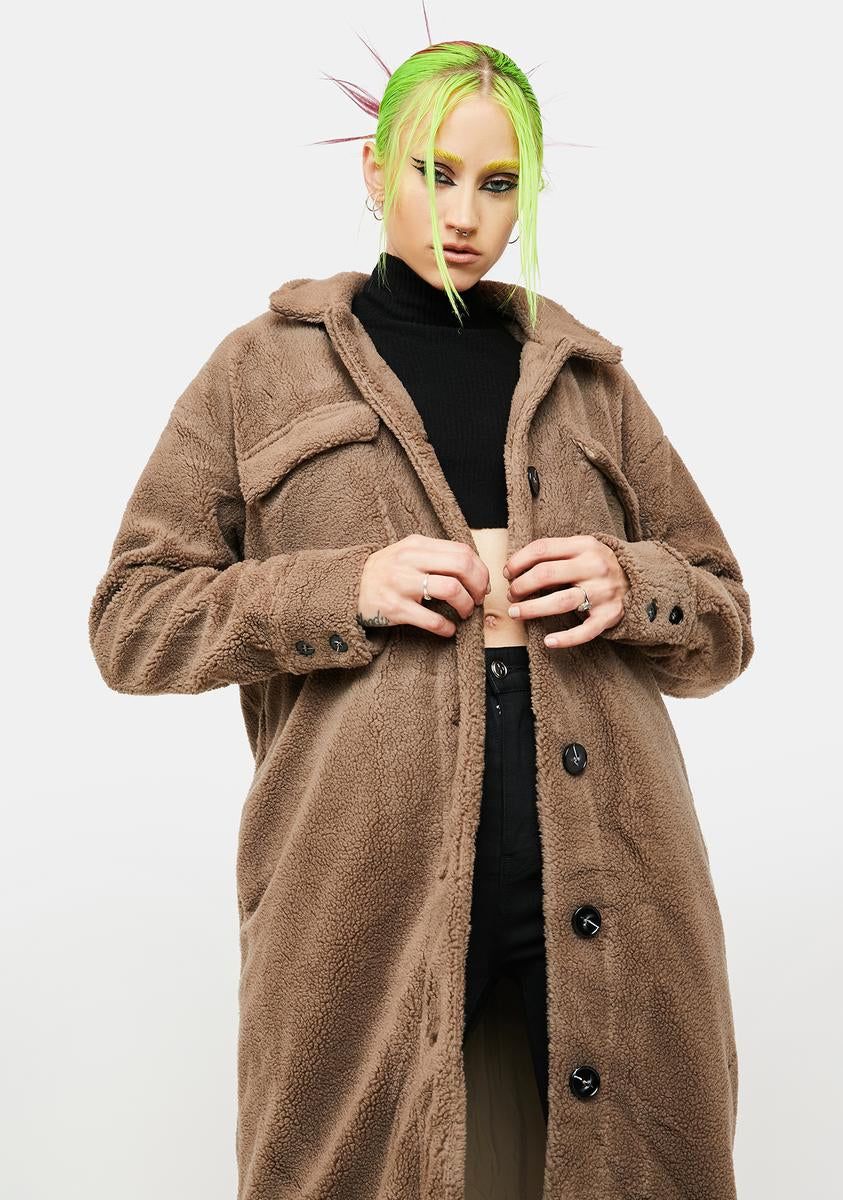 Ronnie Shackett Long Coat sold by Dolls Kill