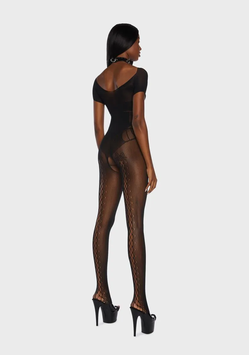 Keep In Touch Mesh Bodystocking sold by Dolls Kill product image thumbnail 4