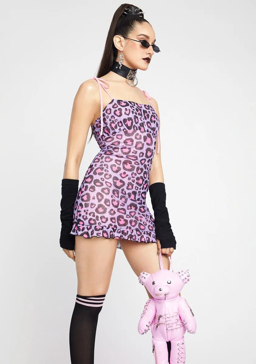 Creepin It Real Mesh Mini Dress sold by Dolls Kill product image thumbnail 2