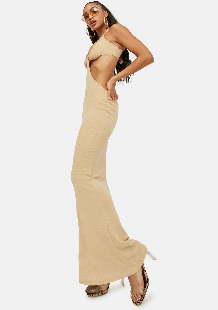 Check My Style Cut Out Maxi Dress sold by Dolls Kill product image thumbnail 3