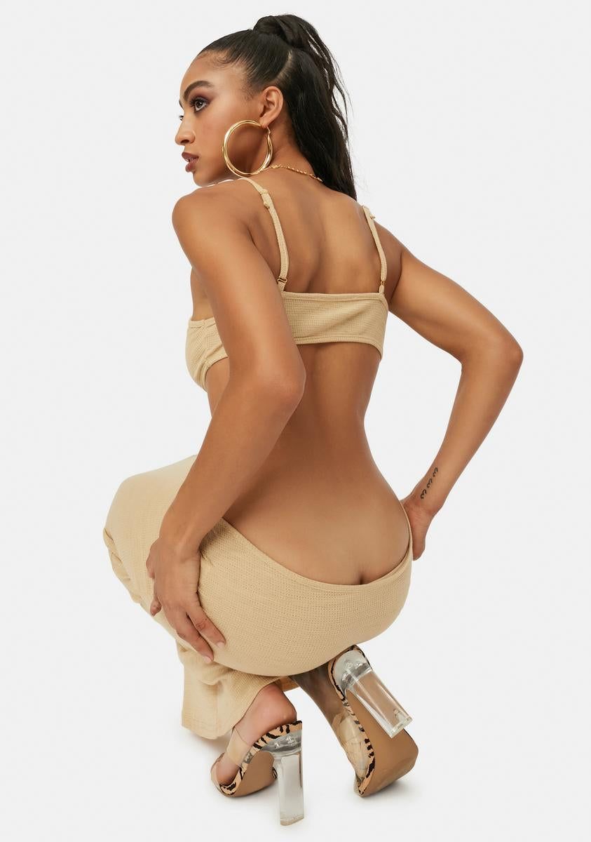 Check My Style Cut Out Maxi Dress sold by Dolls Kill product image thumbnail 4