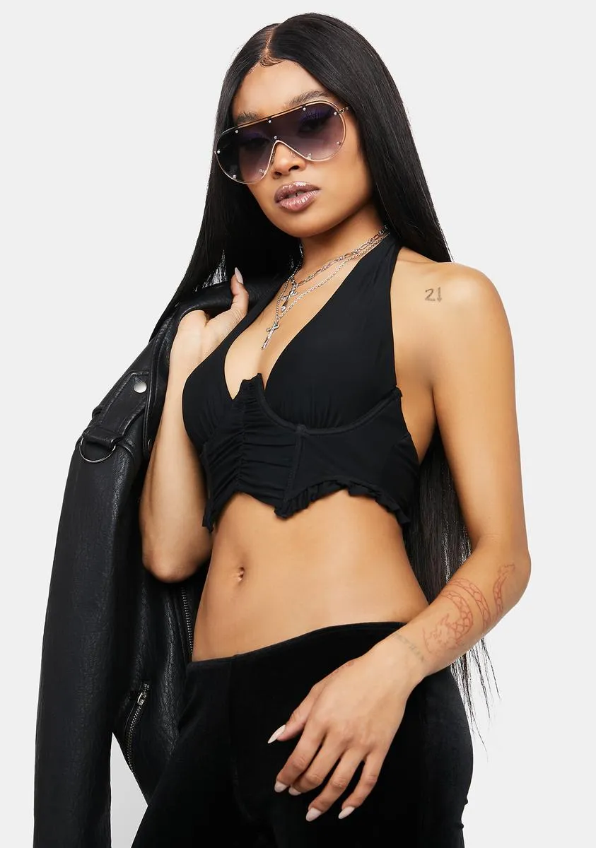 Where I Wanna Be Halter Top sold by Dolls Kill product image thumbnail 2