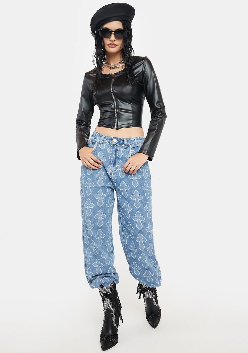 Nothing To It Crop Top sold by Dolls Kill product image thumbnail 3