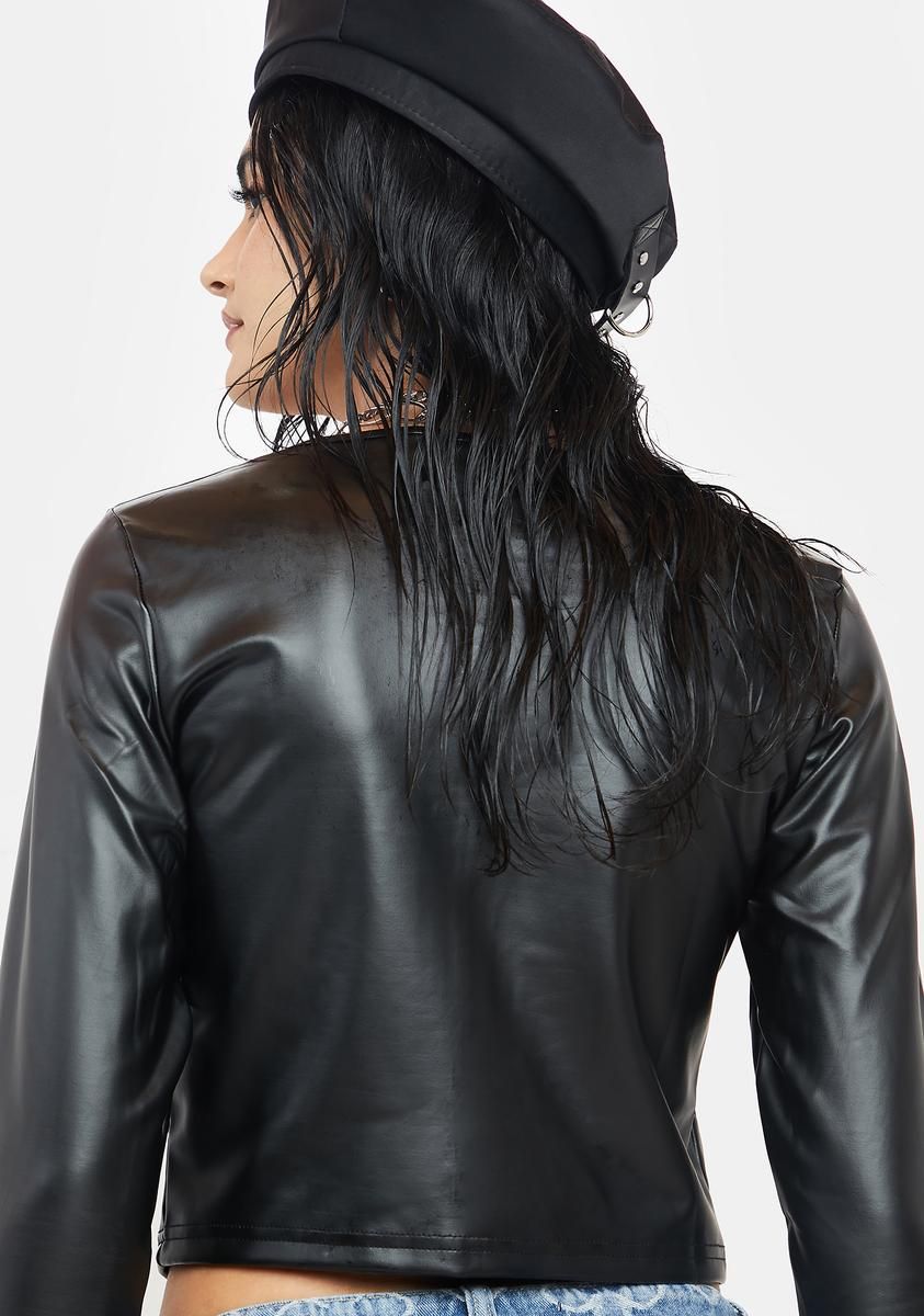 Nothing To It Crop Top sold by Dolls Kill product image thumbnail 4