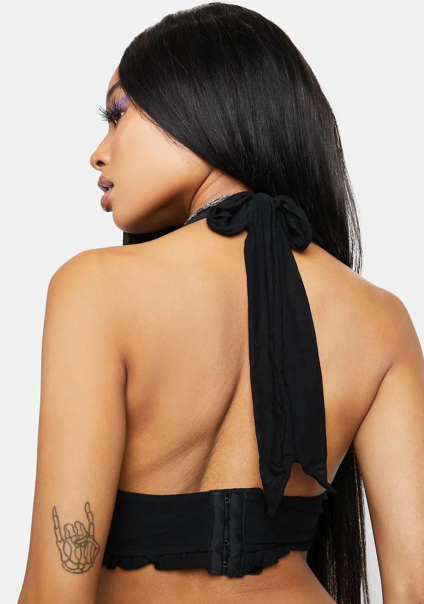 Where I Wanna Be Halter Top sold by Dolls Kill product image thumbnail 4