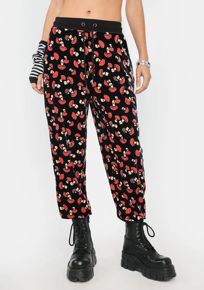 Mushroom Sweatpants sold by Dolls Kill
