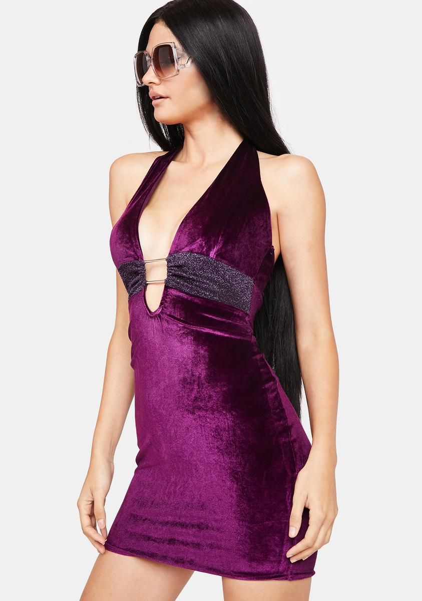 Magical Love After Love Velvet Mini Dress sold by Dolls Kill product image thumbnail 2