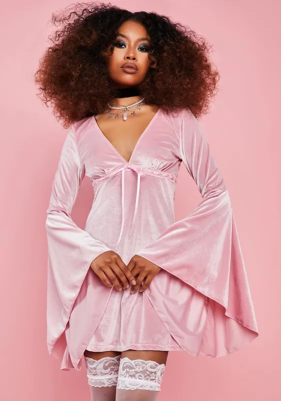 The High Priestess Velvet Dress sold by Dolls Kill