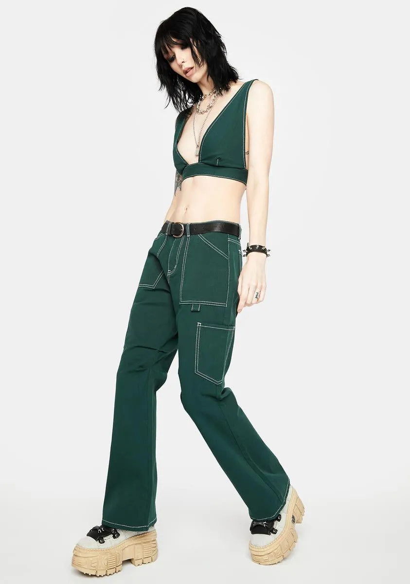 Those Feels Again Denim Pants sold by Dolls Kill product image thumbnail 3