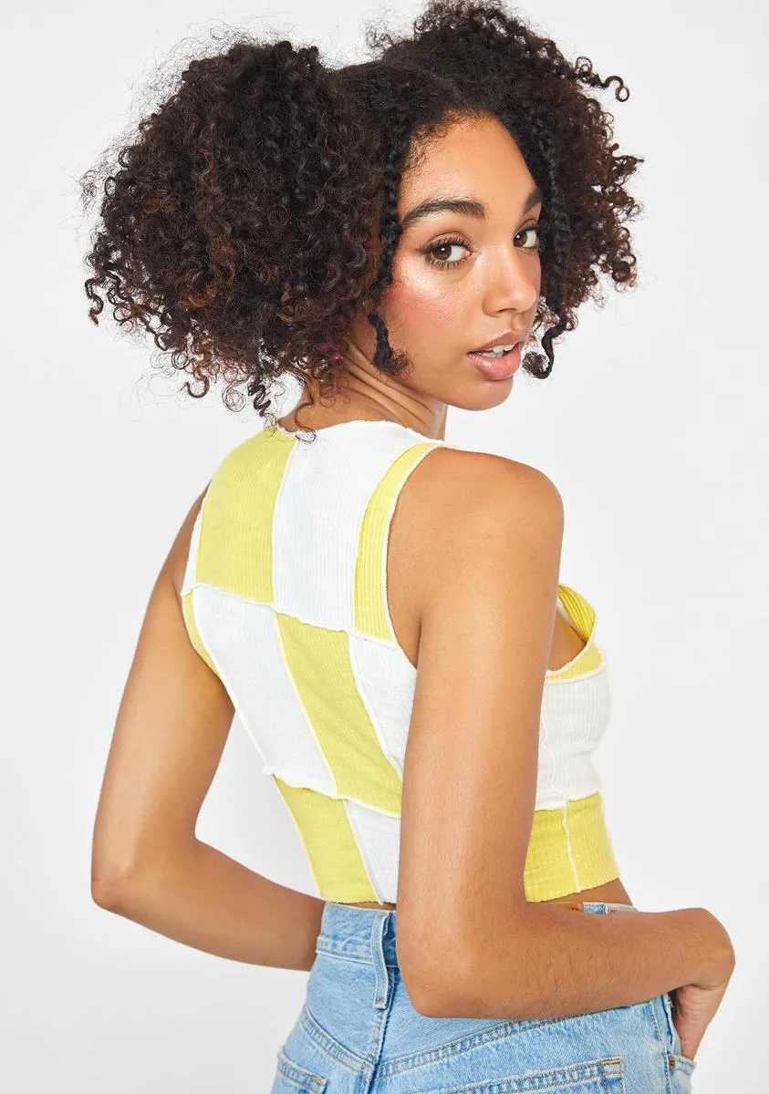 Sunny How To Succeed Crop Top sold by Dolls Kill product image thumbnail 4