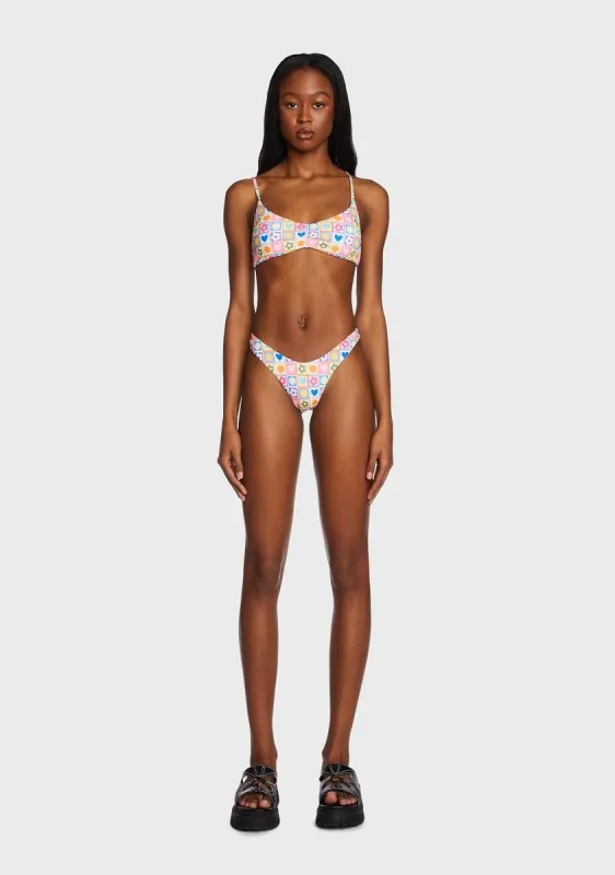 Love By The Bay Bikini Set sold by Dolls Kill