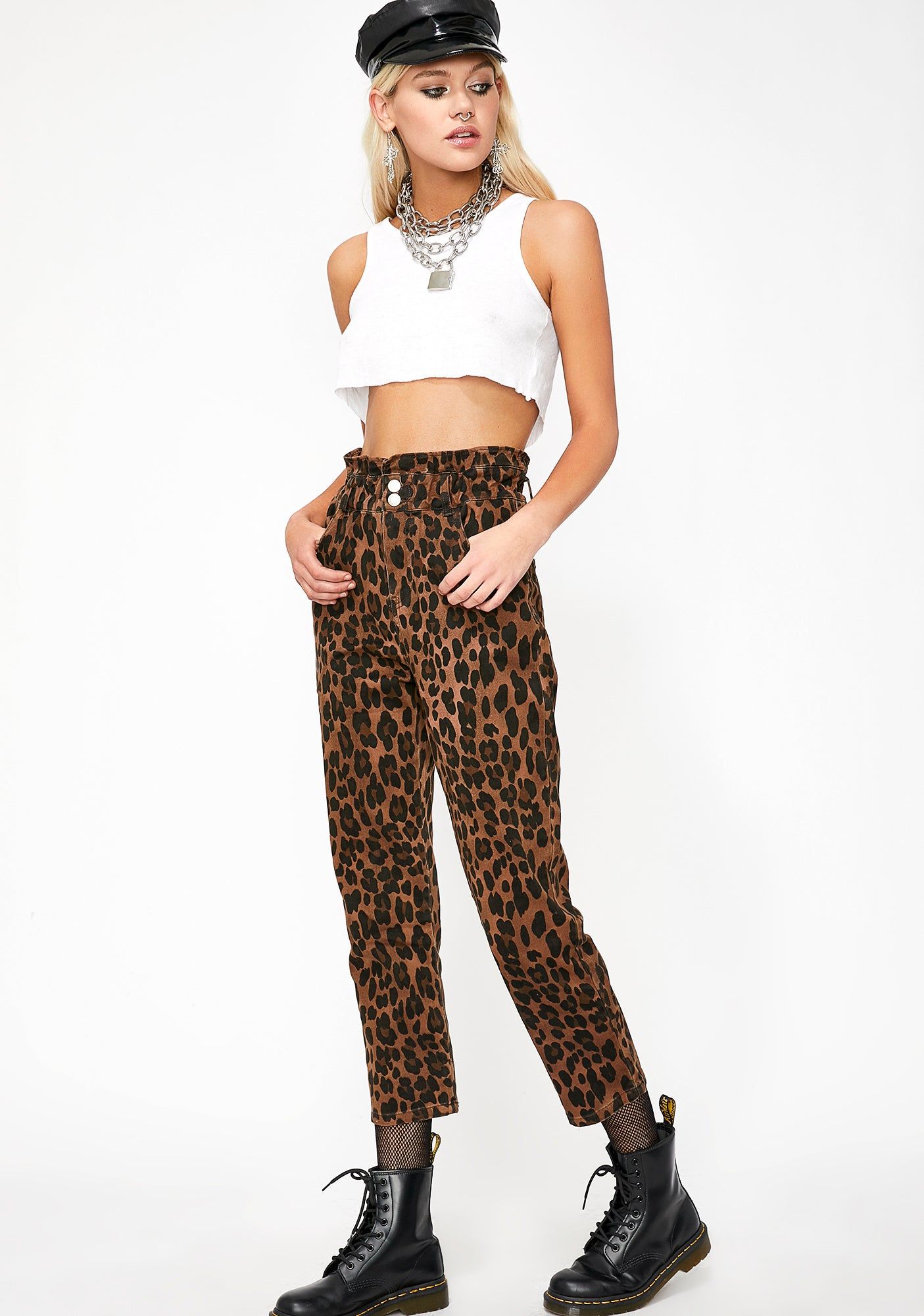Savage Life Leopard Pants sold by Dolls Kill product image thumbnail 2