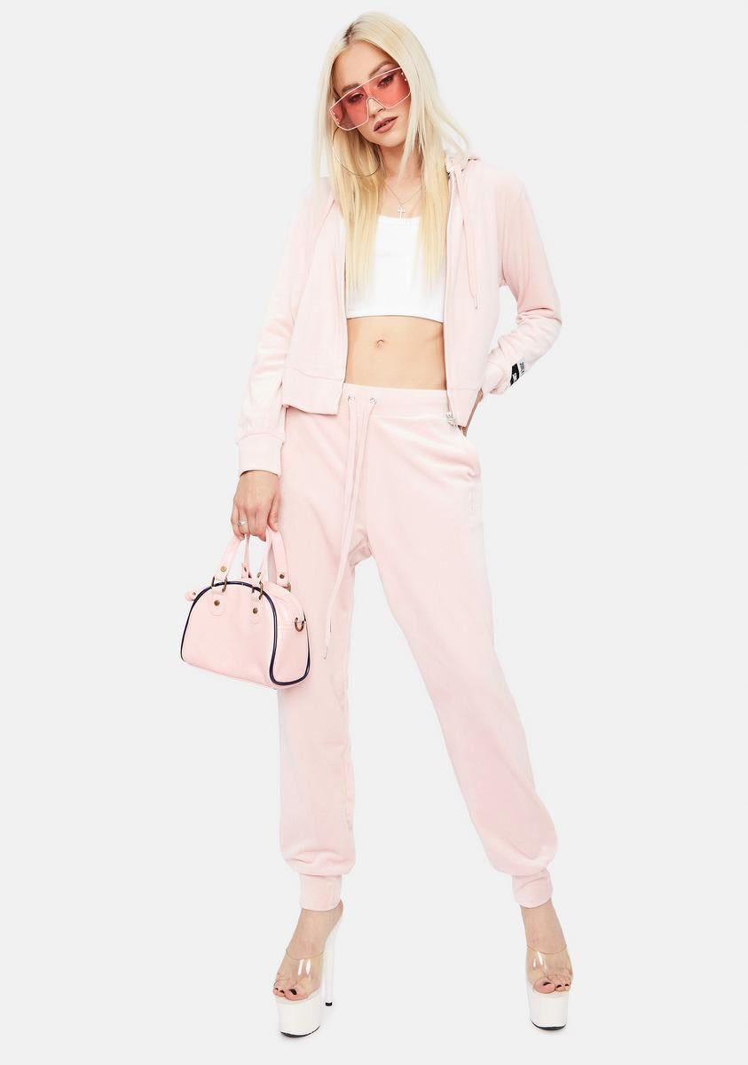 Luxe Velour Zip Up sold by Dolls Kill product image thumbnail 3