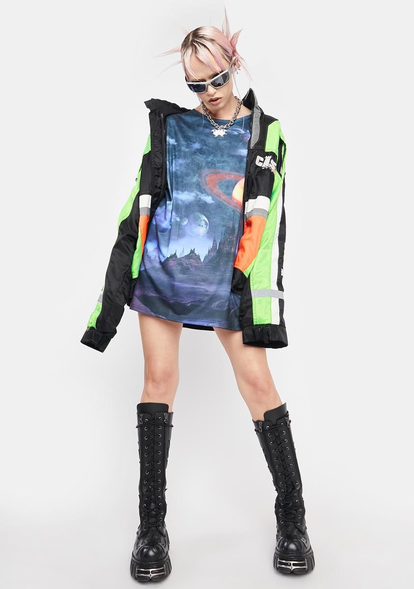 Follow The Future Graphic Tee sold by Dolls Kill product image thumbnail 3