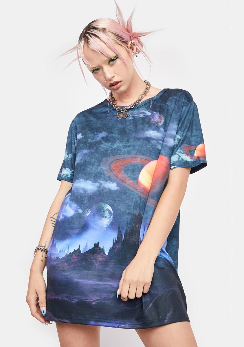 Follow The Future Graphic Tee sold by Dolls Kill