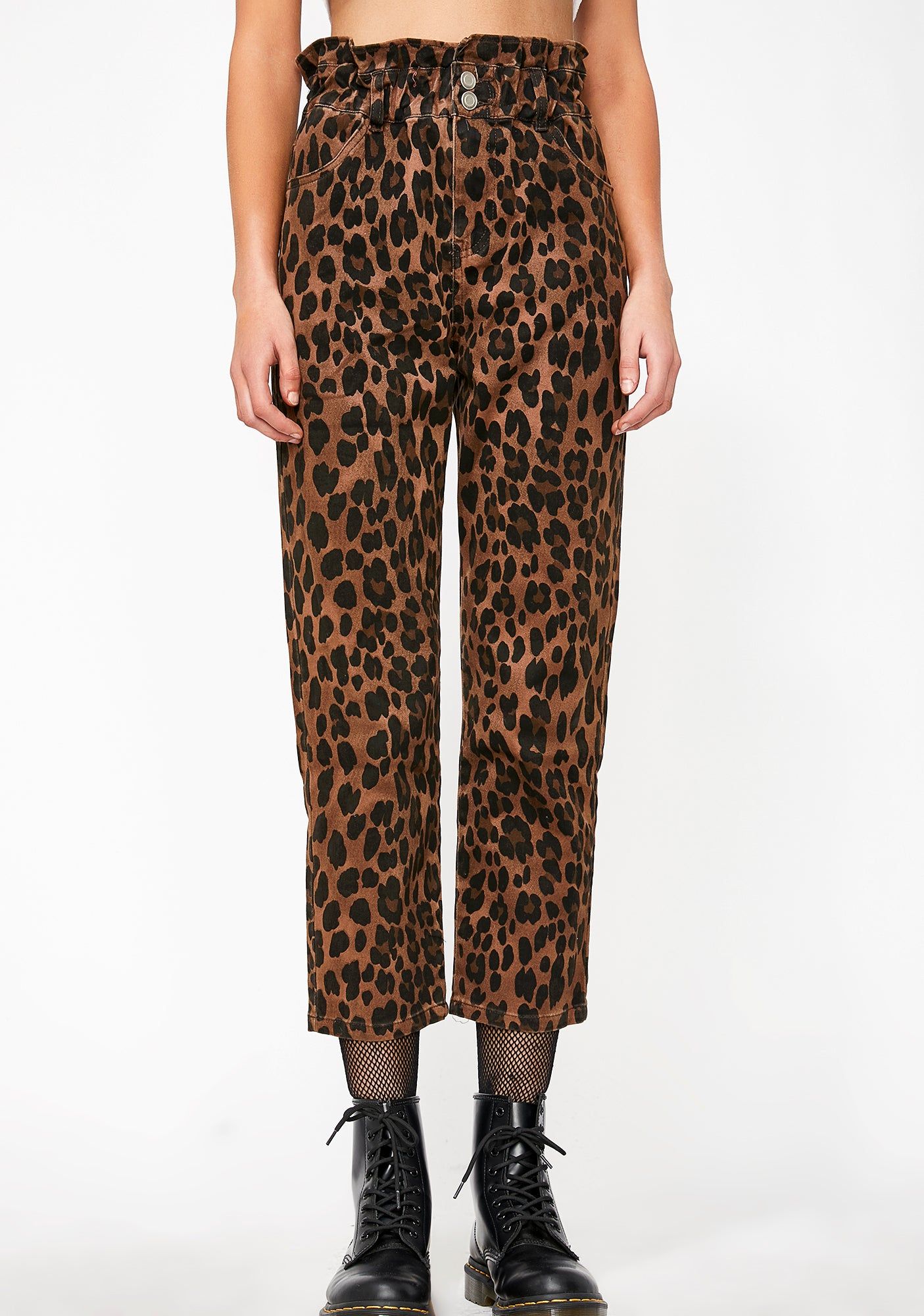 Savage Life Leopard Pants sold by Dolls Kill
